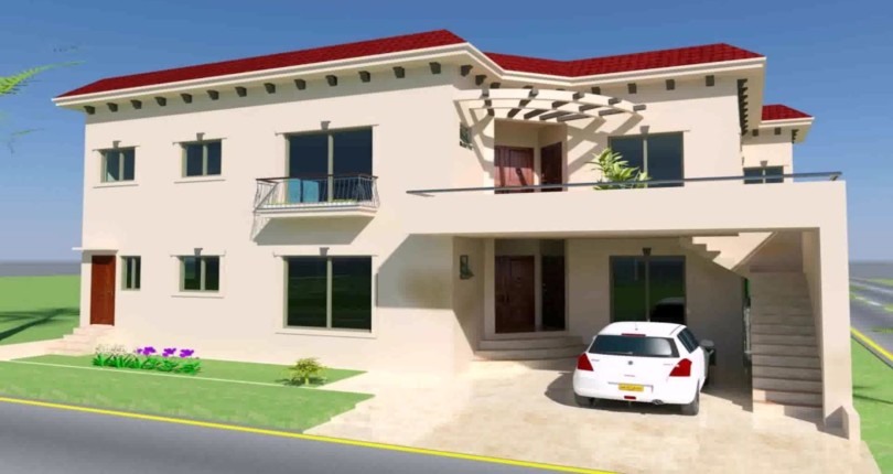 10 Marla House Plan and Design in Pakistan